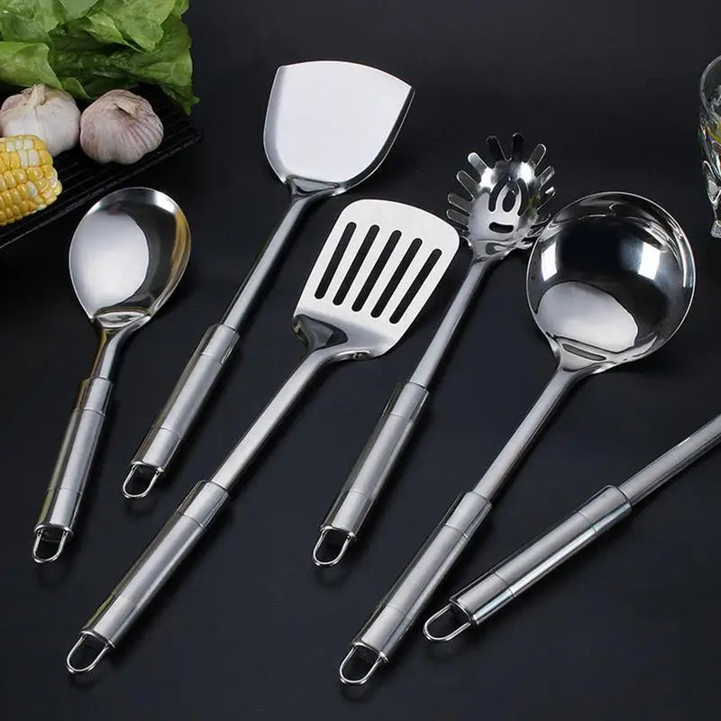 Kitchen Utensils Wok Spatula Ladle Tool Set Spatula For Stainless